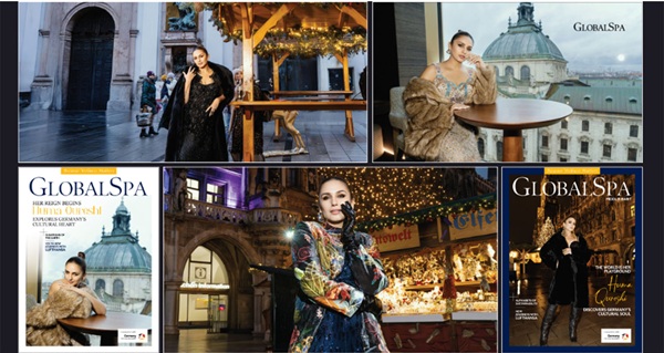 Huma Qureshi Captures the Cultural Soul of Germany for GlobalSpa Magazine in Collaboration with German National Tourist Office India